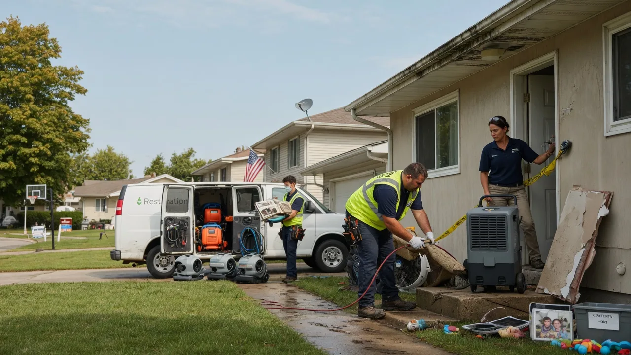 Water Damage Restoration in Webster, SD near me